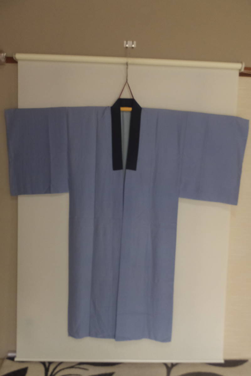* gentleman * silk * join. long kimono-like garment * height 167cm front after person .! 230914