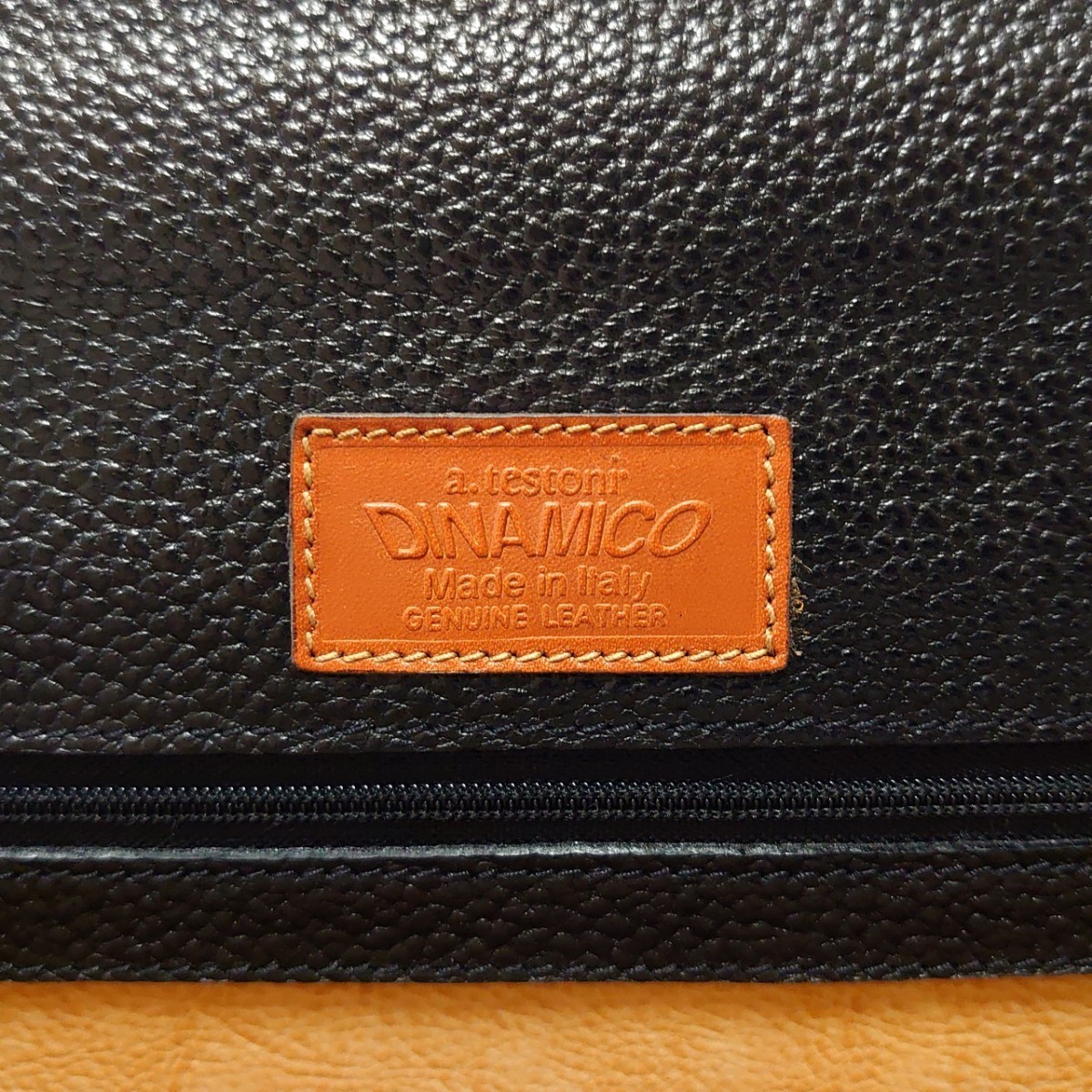 未使用 高級 a.testoni ア. テストーニ DINAMICO メンズ 2WAY 鍵付 ビジネスバッグ ショルダーバッグ 書類鞄 ブリーフケース イタリア製_画像9