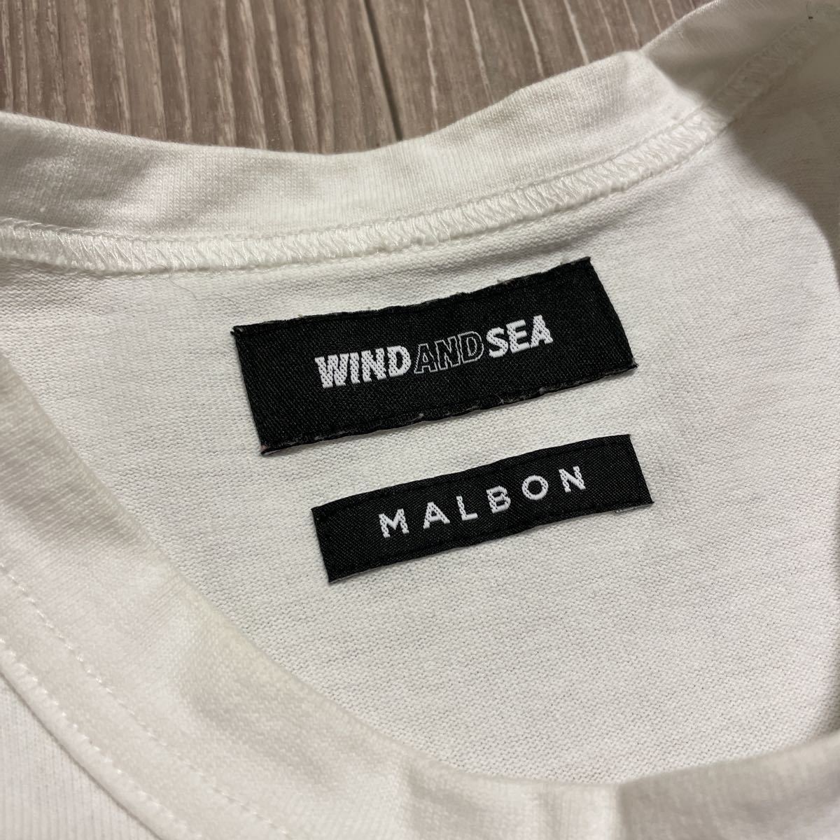 HA555 WIND AND SEA × MALBON golf ウィンダンシー 半袖Tシャツ sizeXL Tee WDS-MALBON-10 ゴルフウェア_画像2
