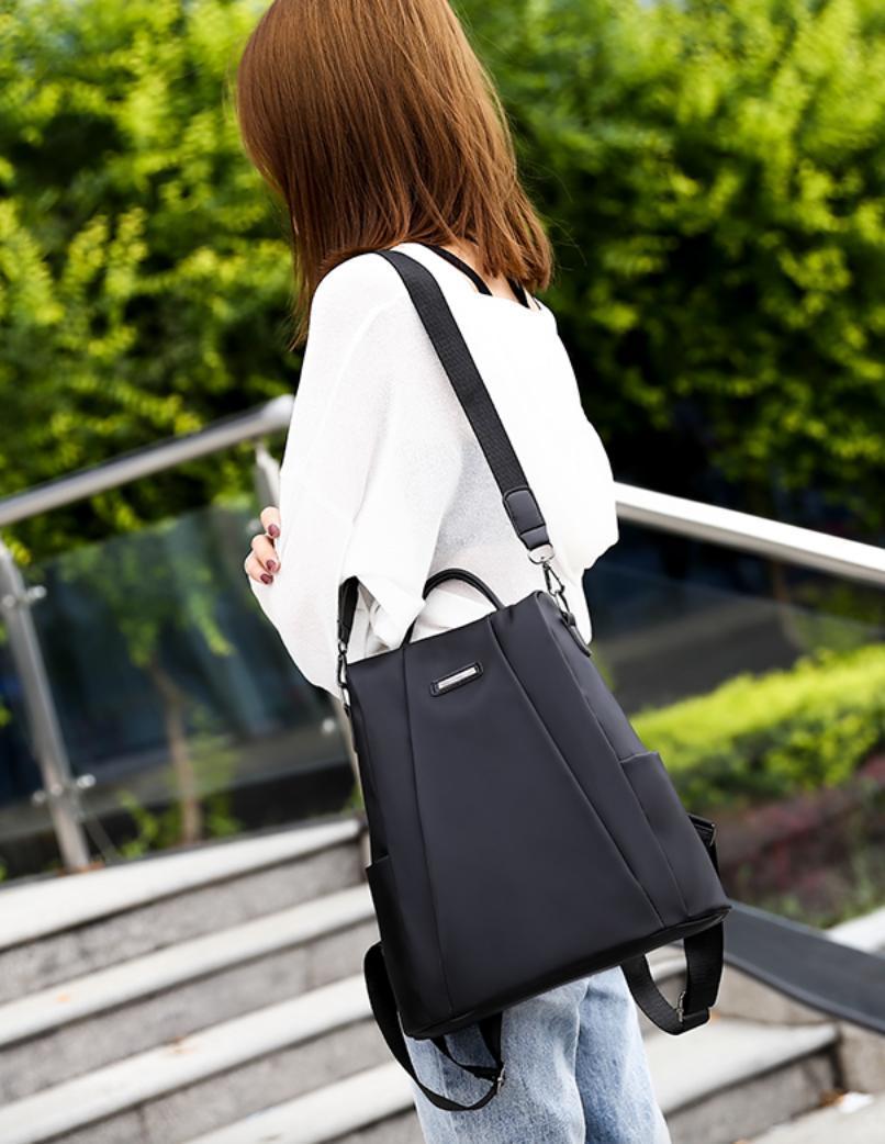  lady's bag * fashion bag * Korea manner * lady's backpack black black