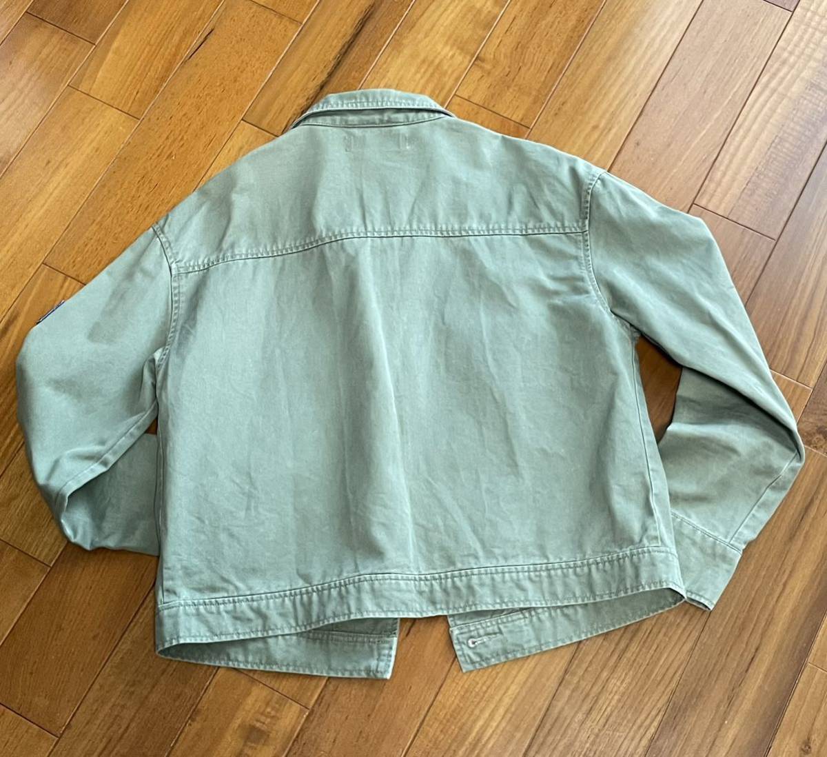  Cecil McBee military jacket outer beautiful goods cotton 