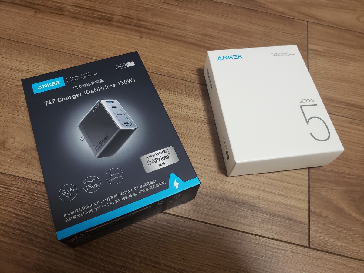 新品 ANKER 747 Charger GaNPrime 150W-