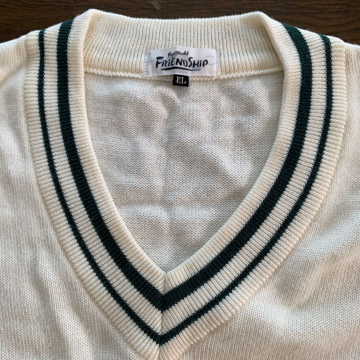 奈良学園 セーター ELサイズ 白 イニシャル赤 USED|Yahoo 奈良学園 セーター ELサイズ 白 イニシャル赤 USED|Yahoo