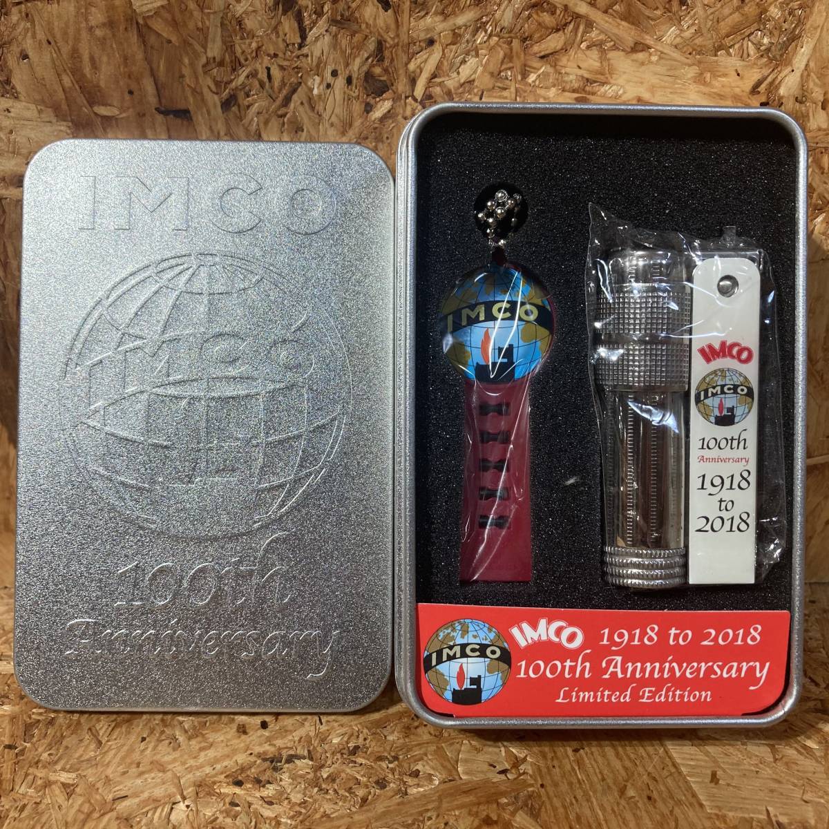 IMCO イムコ スーパー オイル ライター SUPER 6700P 100th Anniversary Limited Edition シリアルナンバー 5000個 限定 100周年 ホワイト雑貨