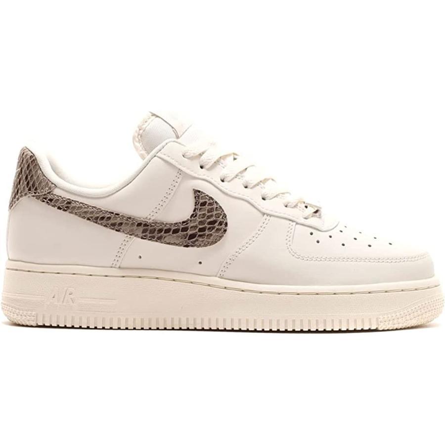 送料無料 25.5cm●NIKE ナイキ WMNS AIR FORCE 1 07 Phantom 白 ヘビ パイソン エアフォース 1 AF1 DD8959-002 ベージュ スニーカー_画像3