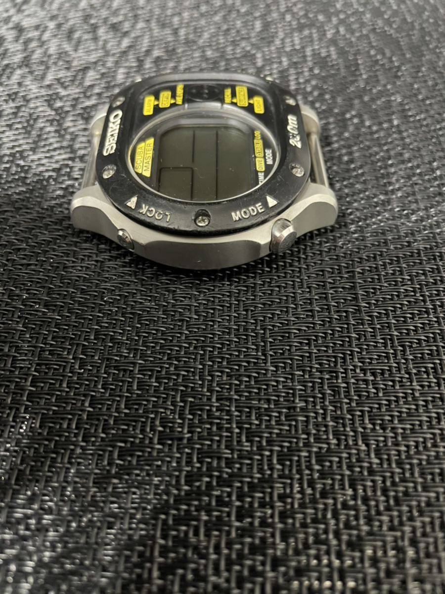 SEIKO セイコー SCUBA MASTER スキューバマスター M726-5A10 ダイバー デジタル 腕時計/クォーツ ジャンク_画像4