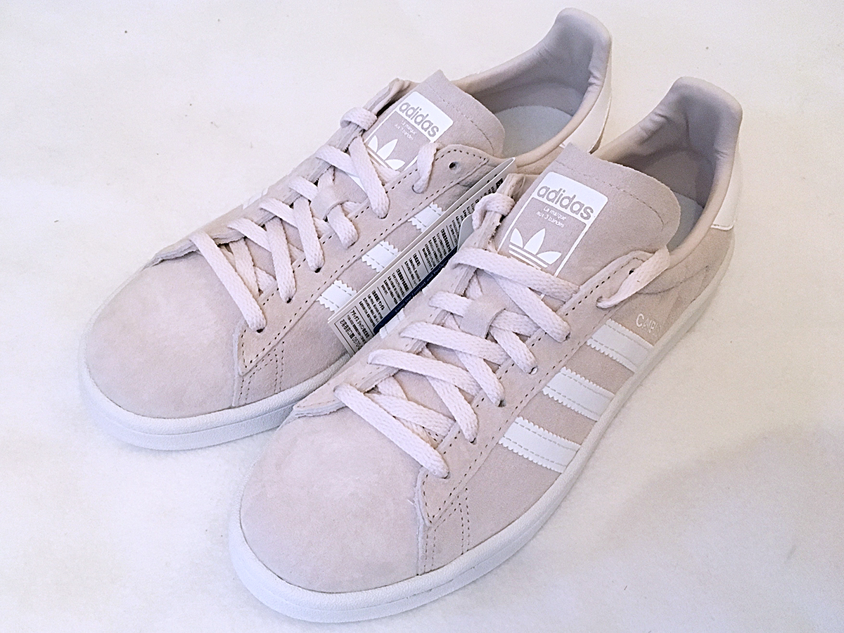 new goods campus 23.5 light pink CAMPUS W suede suede CQ2106 beige adidas originals sneakers standard white : Real Yahoo auction salling