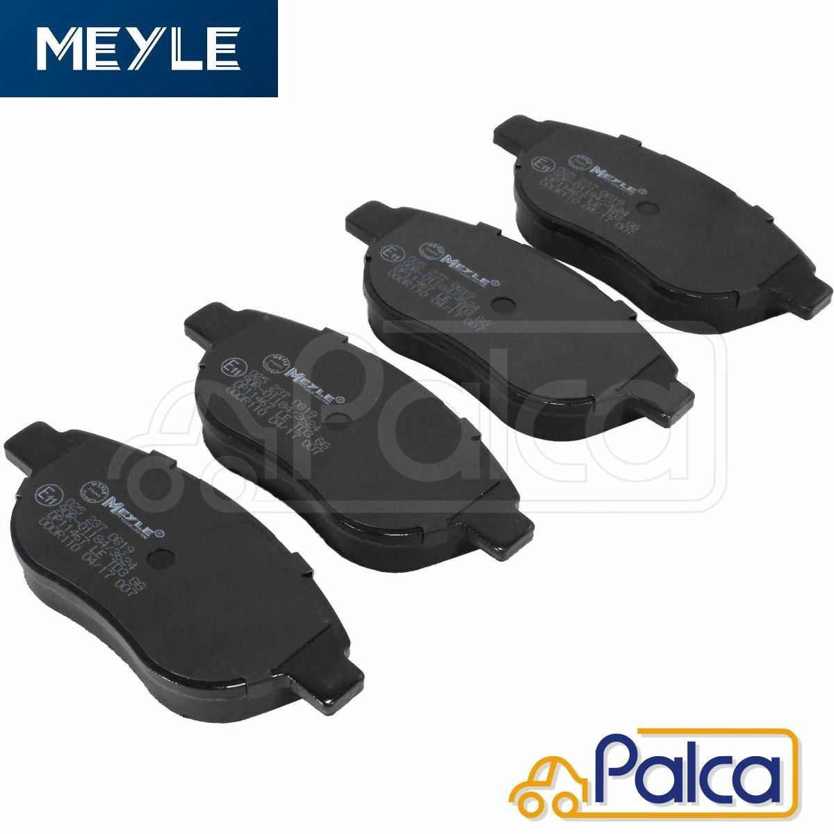  Peugeot / Citroen front brake pad 207/1.4 1.6 | 307/1.4 1.6 2.0 | C3I/1.6 | C4I/1.4 1.6 | Xsara /1.6 2.0 MEYLE made 