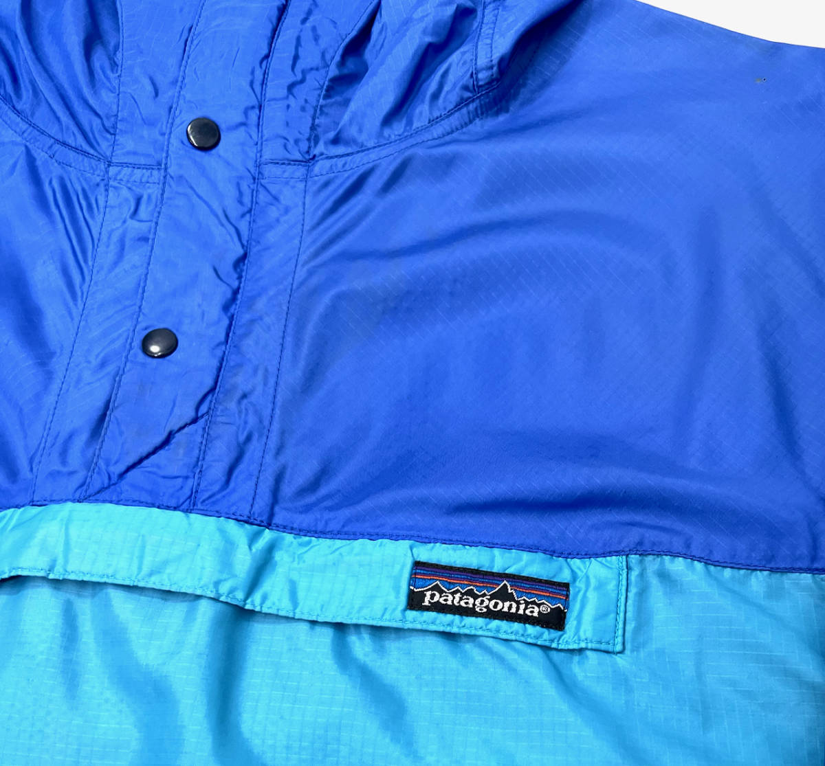 1980s PATAGONIA Feather Weight Shell Pullover L ヴィンテージパタゴニア フェザーウェイトシェルプルオーバー ナイロンジャケット_画像5
