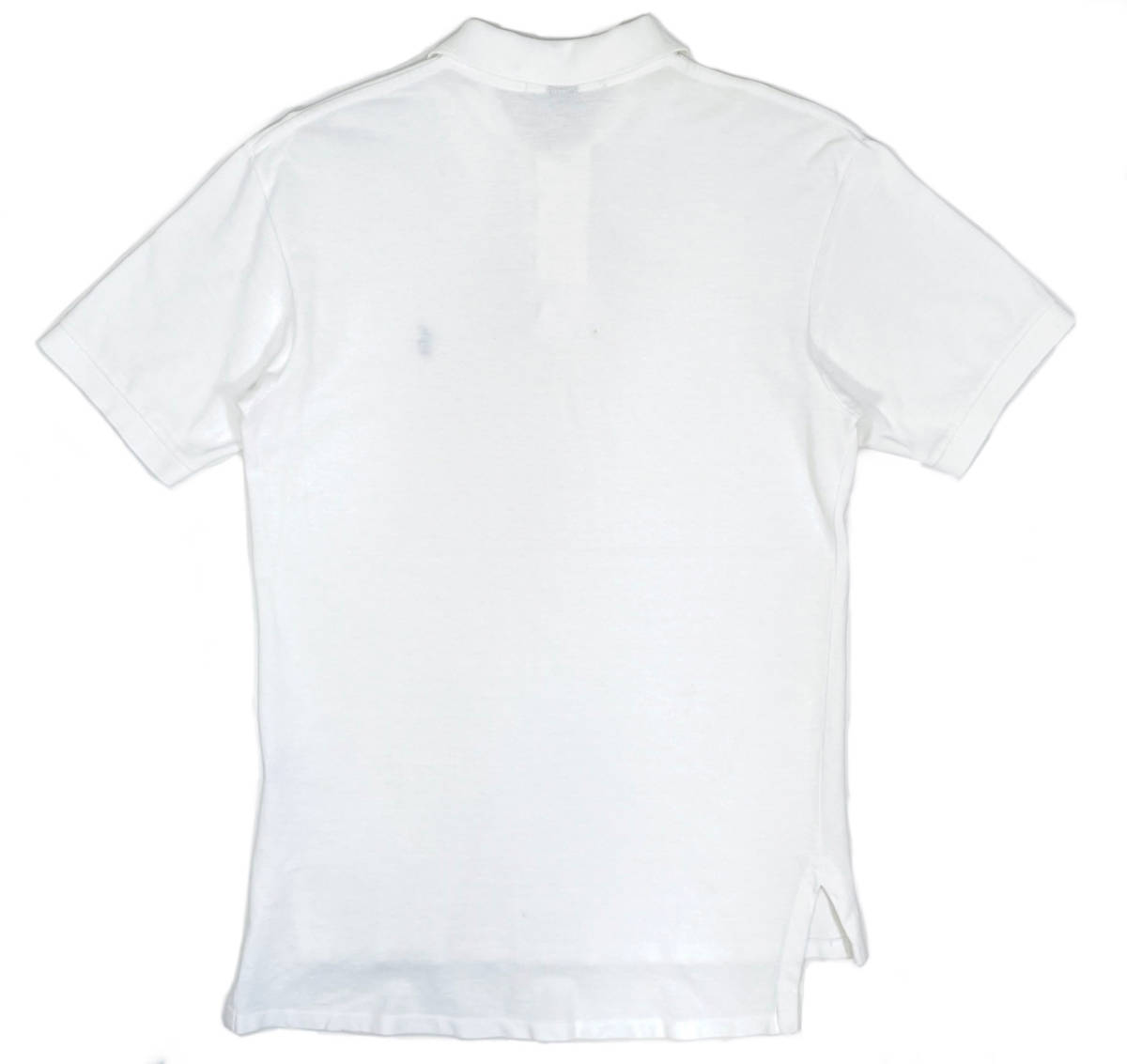 USA製 1990s Polo Ralph Lauren Polo shirts S White ポロラルフローレン ポロシャツ 半袖 白 ホワイト オールド_画像2