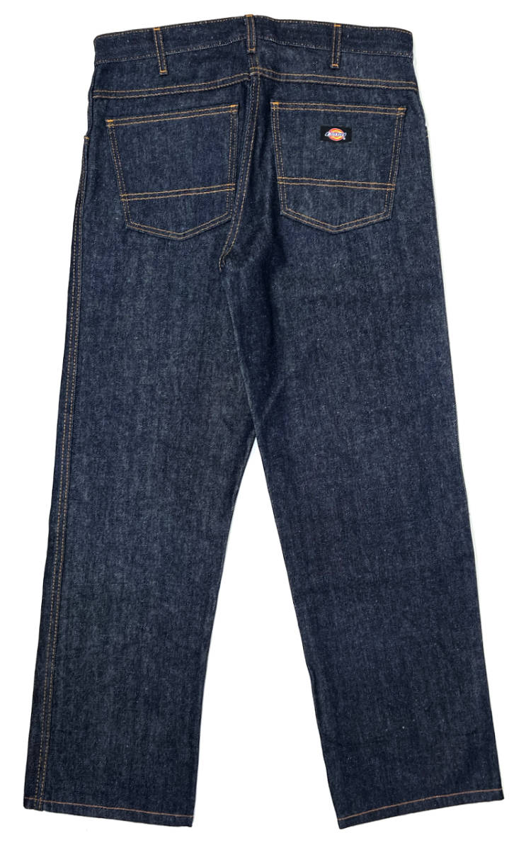 ほぼデッド 濃紺 2012 DICKIES Denim pants 34×30 Dark indigo ディッキーズ デニムパンツ ワーク ダークインディゴ