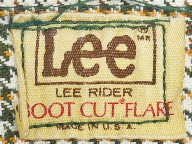 即決 LEE RIDER W37位 ビンテージ古着 千鳥チェックパンツ リー 即決 LEE RIDER W37位 ビンテージ古着 千鳥チェックパンツ リー