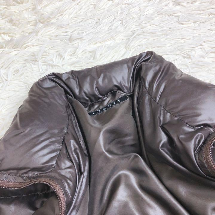 は自分にプチご褒美を ダウン セオリー theory 美品 ジャケット 通勤に