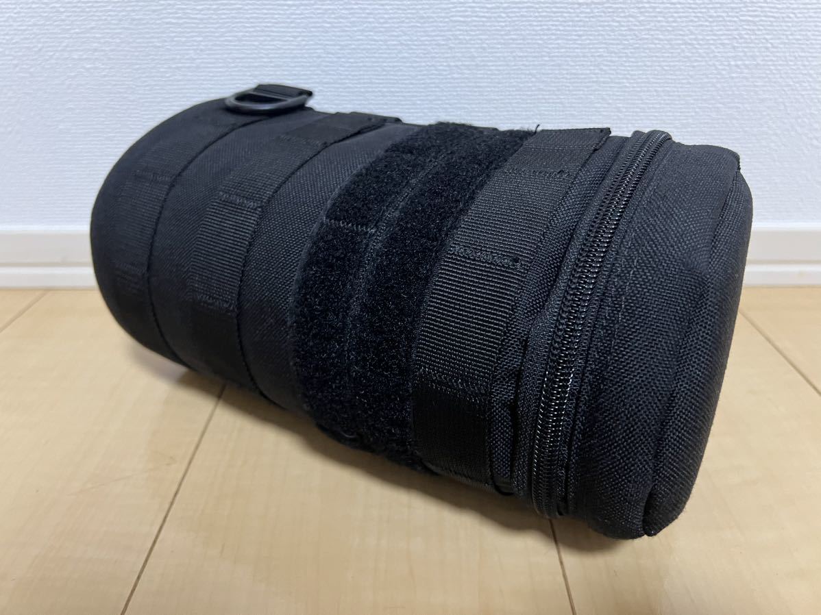 HAZARD4 Jelly Roll Large パッドケース ブラック/ ハザード4 ナルゲンボトル カメラレンズ スコープ NVG ミリタリー ポーチ MOLLE _画像1