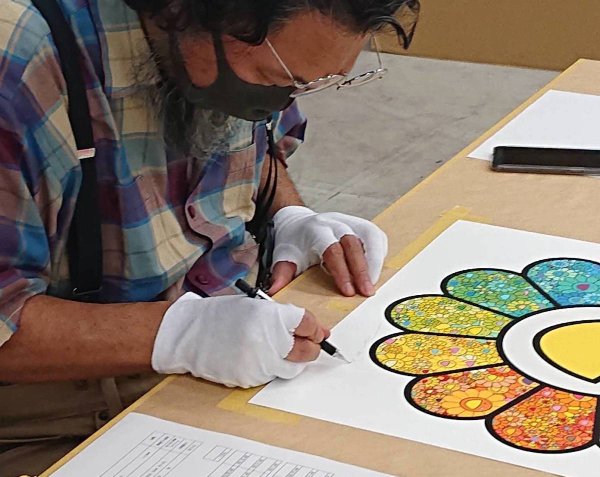お花の森 ED100 村上隆 版画 シルクスクリーン TAKASHI MURAKAMI お花の森 ED100 村上隆 版画 シルクスクリーン TAKASHI MURAKAMI