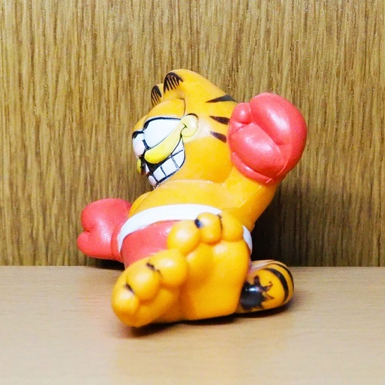 Garfield фигурка PVC бокс спорт Garfield Ame игрушка America герой кошка 