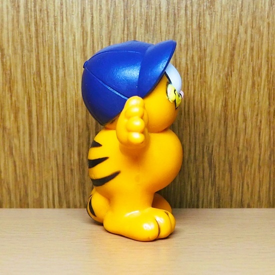 ガーフィールド　フィギュア　PVC　野球　グローブ　Garfield 　アメトイ　アメリカ　キャラクター　ネコ_画像3