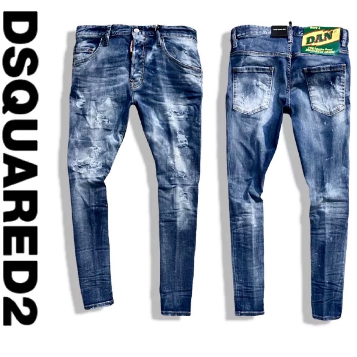 価格は安く 新品129,800円【DSQUARED2】ディースクエアード/伊製/20