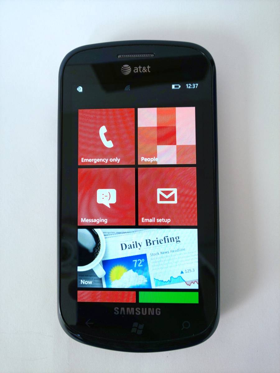 Samsung サムスン Focus SGH-i917R AT&T版 [Windows Phone 7.8]_画像1