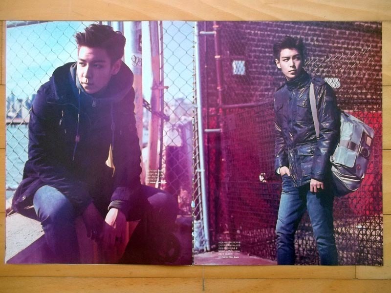 [BIGBANG TOP T.O.P] 韓国雑誌切り抜き4P+広告2P /2011年 レア_画像2