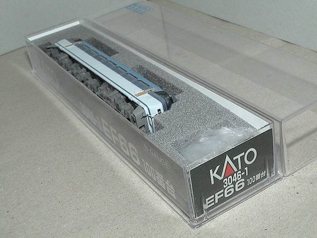 KATO　 Nゲージ　JR貨物用電気機関車　EF66-117号機　全パーツ取り付け済完成品＜美品＞品番3046-1_画像6