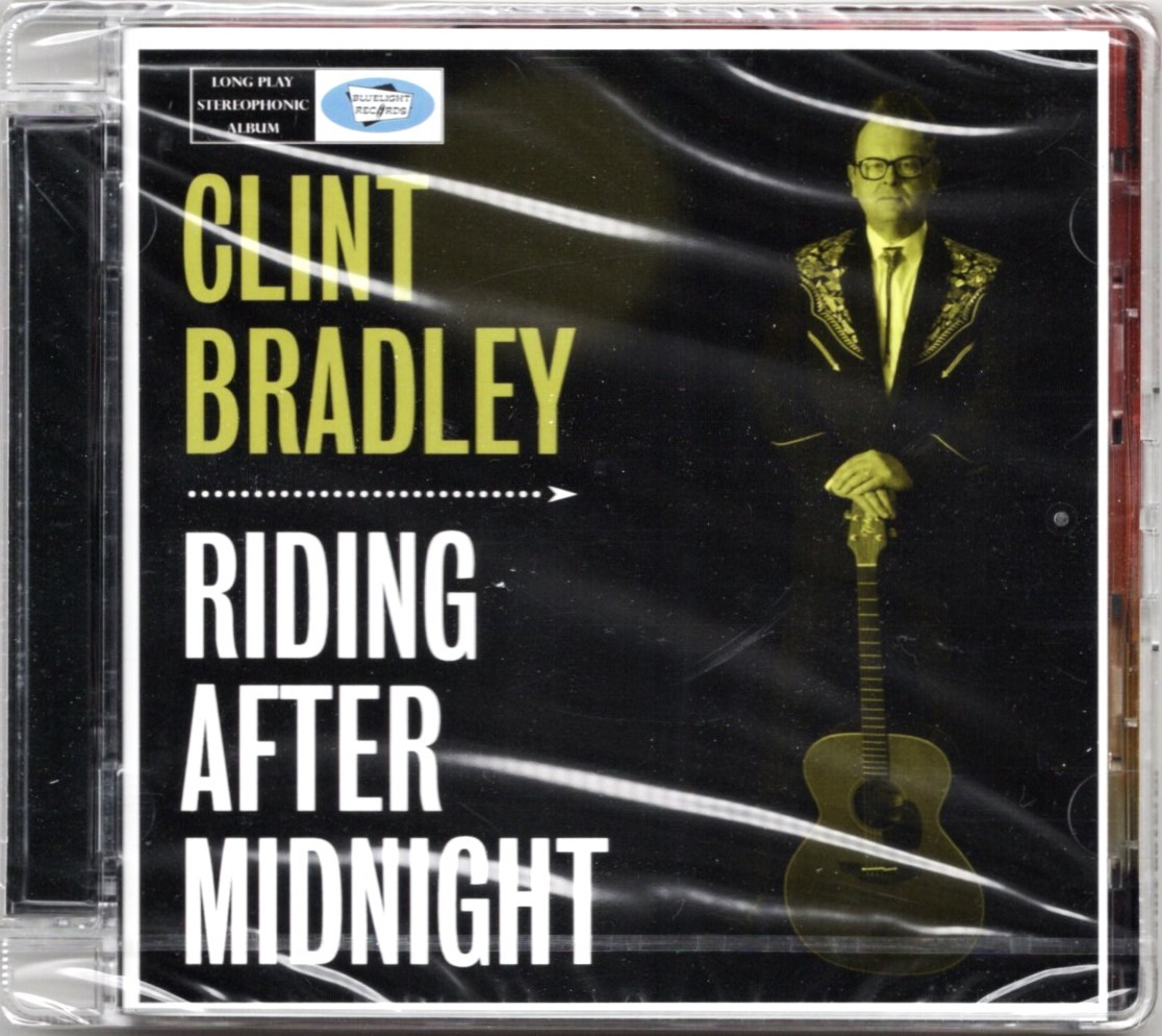 貴重盤 / (THE BLUE CATS) CLINT BRADLEY - RIDING AFTER MIDNIGHT CD / Rockin' Country C&W / ネオロカビリー / G-MEN / BELTAN FIREの画像1