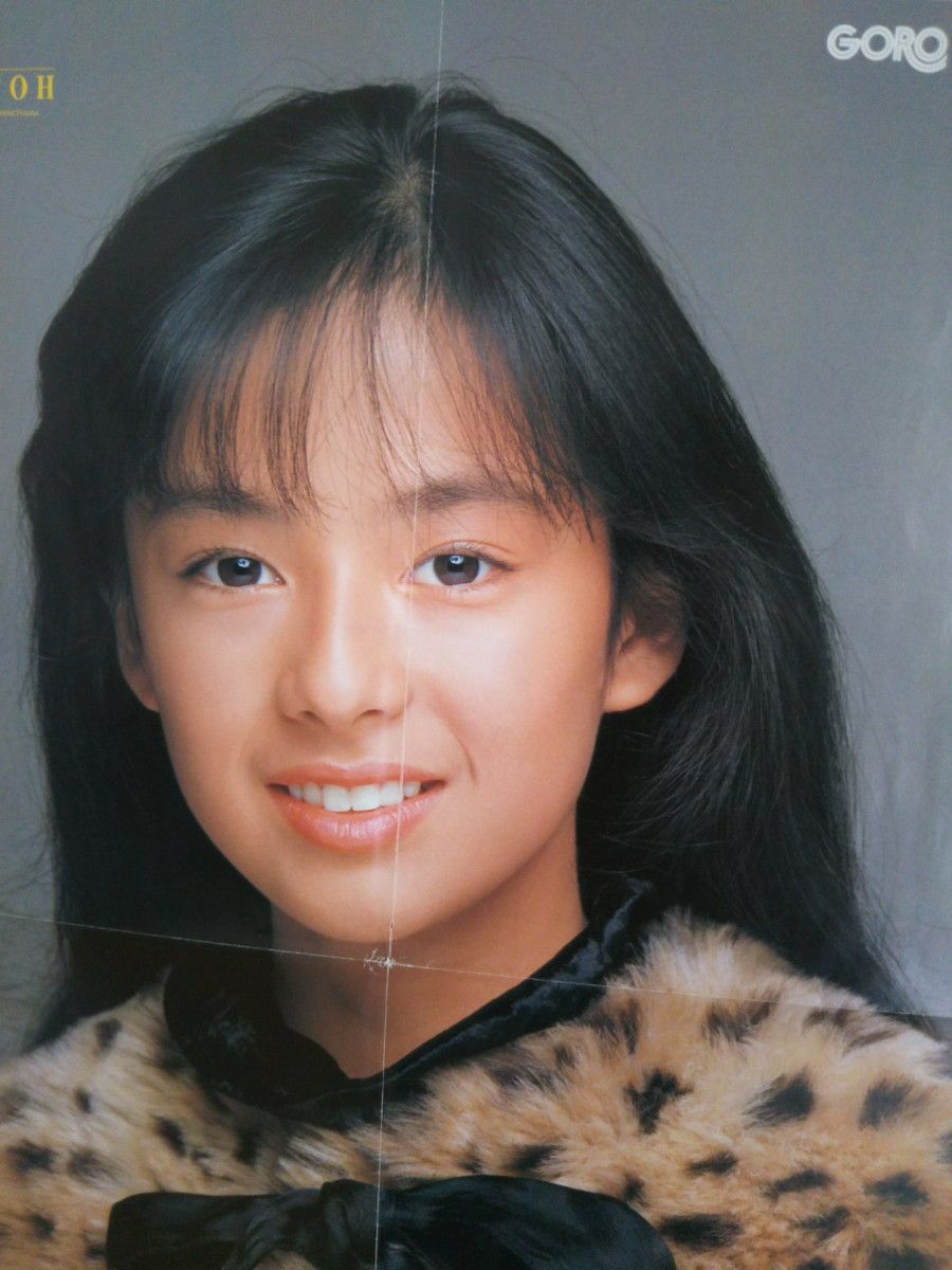 80s～ タレント/アイドルの後藤久美子のピンナップポスター× 1枚。