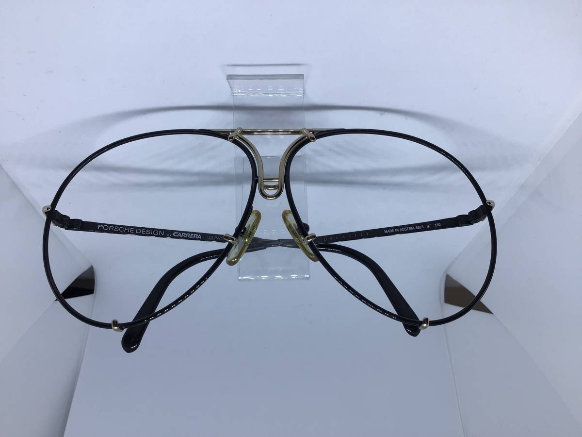  Vintage * Porsche Design /PORSCHE DESIGN × Carrera /CARRERA*5623 97 Teardrop sunglasses * metal frame * spare lens attaching 