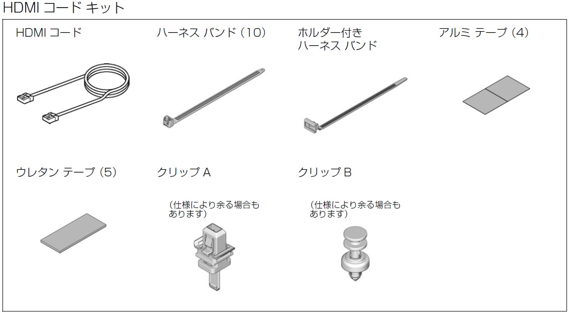 ■ホンダ 純正 11.6インチ リア席モニター VM-185EN＋取付アタッチメント ODYSSEY(RC1/RC2/RC4)用 (未使用品)_画像8