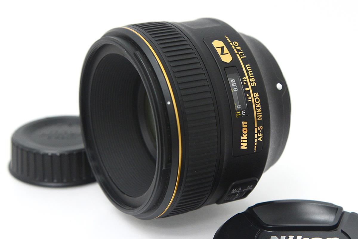 リアル 美品｜ニコン AF-S NIKKOR 58mm F1.4G γH3101-2N2C ニコン