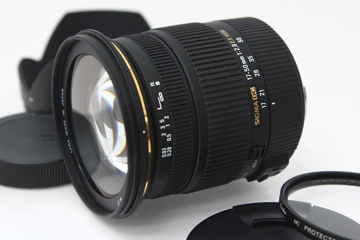 美品 SIGMA 17-50mm F2.8 EX DC OS HSMキヤノン用-