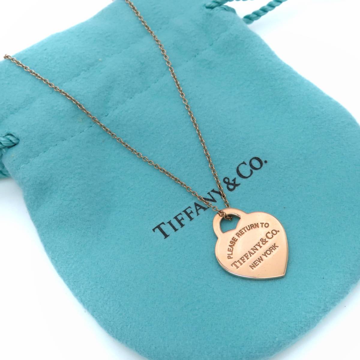 ティファニー TIFFANY&Co. リターントゥ ハート ネックレス 希少-