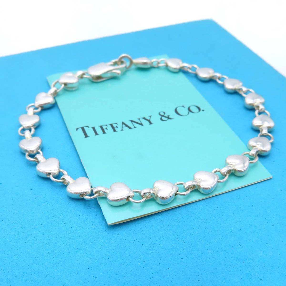 大割引 ハート パフ ティファニー ヴィンテージ Tiffany&Co. 美品