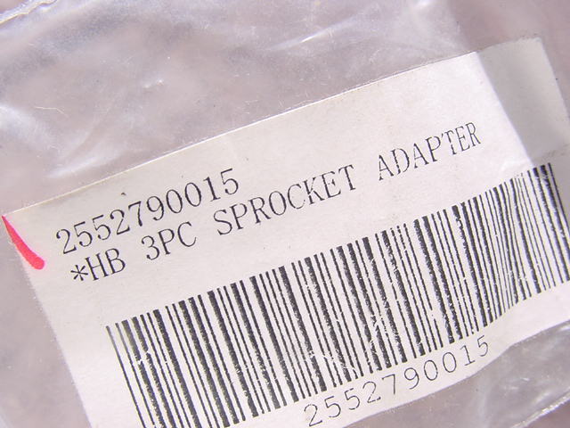 HB 3PC SPROCKET ADAPTER 新品未使用_画像5