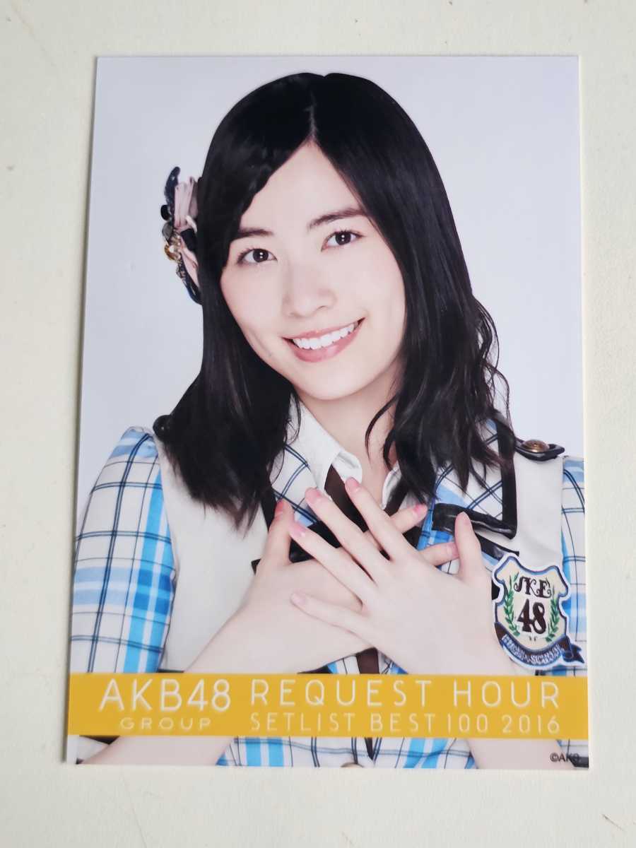 SKE48 松井珠理奈 AKB48 GROUP REQUEST HOUR SETLIST BEST100 2016 DVD特典 生写真_画像1