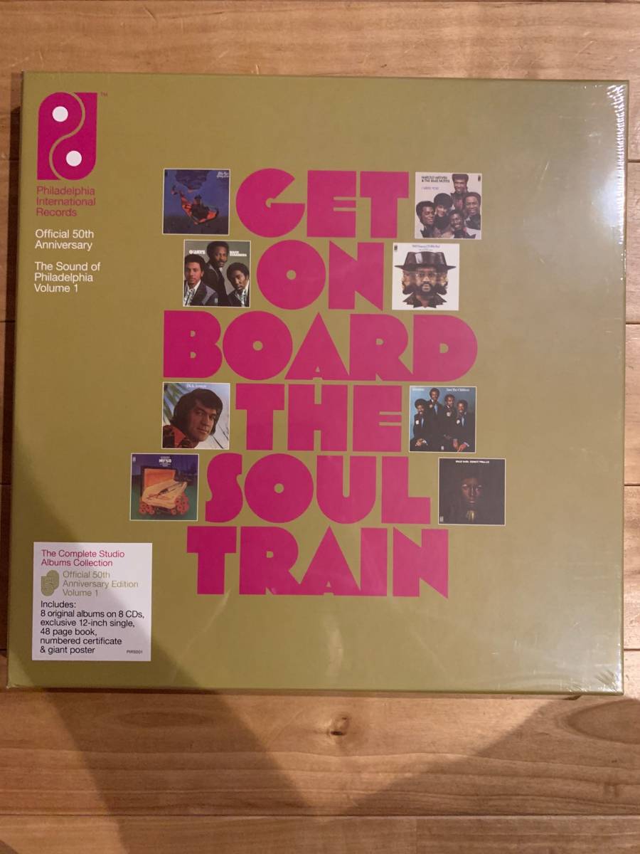 新品未開封 Get on Board the Soul Train: The Sound of Philadelphia International Records, Vol. 1 ［8CD+12inch］オージェイズ o'jays