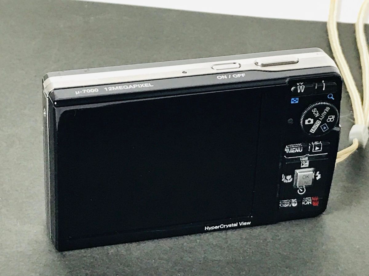 美品 OLYMPUS μ-7000 オリンパス デジタルカメラ デジカメ 動作品