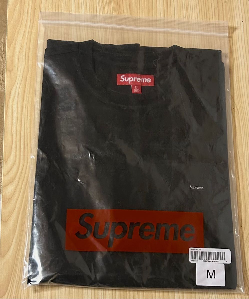 新品未使用】supreme スモールボックス半袖Tシャツ ブラック Mサイズ