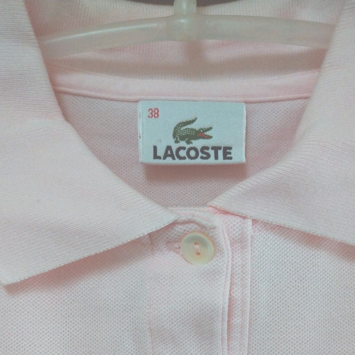 美品 コンディション良好 LACOSTE ラコステポロシャツ サイズ38 美品 コンディション良好 LACOSTE ラコステポロシャツ サイズ38