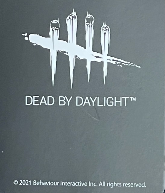 DEAD BY DAYLIGHT ロゴ　半袖Tシャツ　ブラック　Sサイズ　C5130LT_画像3