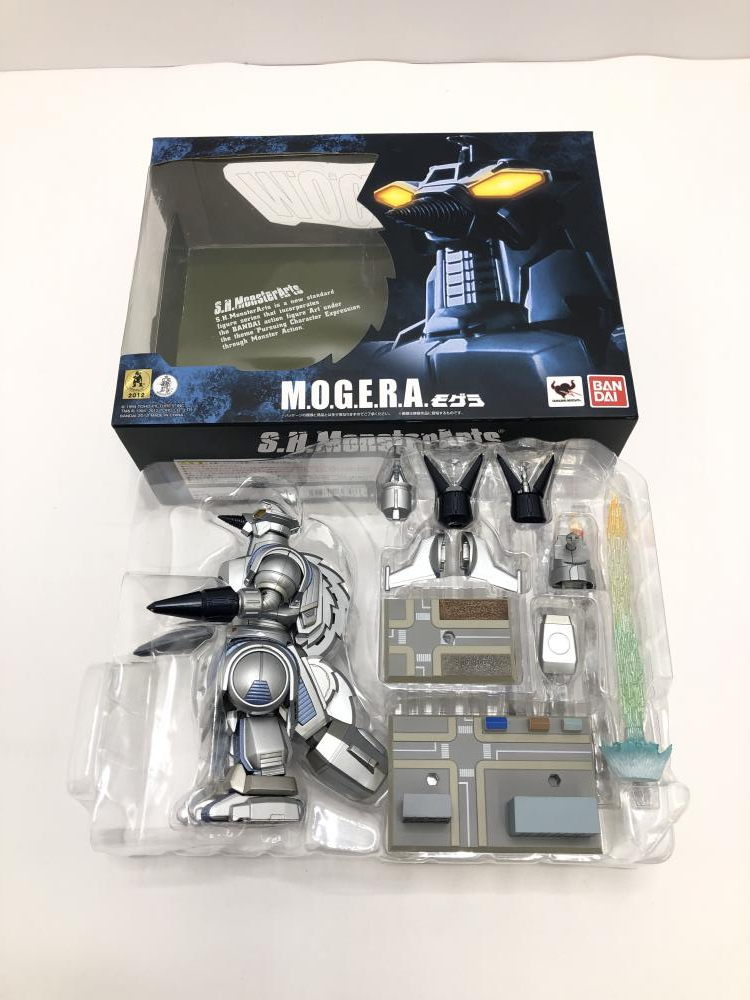 開封】【パーツ欠品】S.H.MonsterArts MOGERA モンスターアーツ バンダイ-