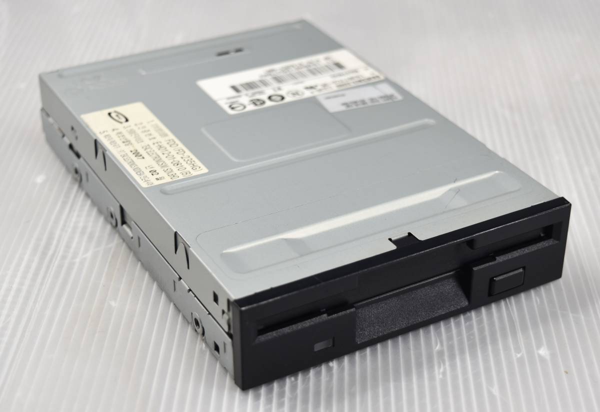 (送料無料) ALPS ELECTRIC DF354N164G ブラック 内蔵型 フロッピーディスクドライブ PC/AT互換機用 動作確認済 中古品 (管:FD34）_画像1