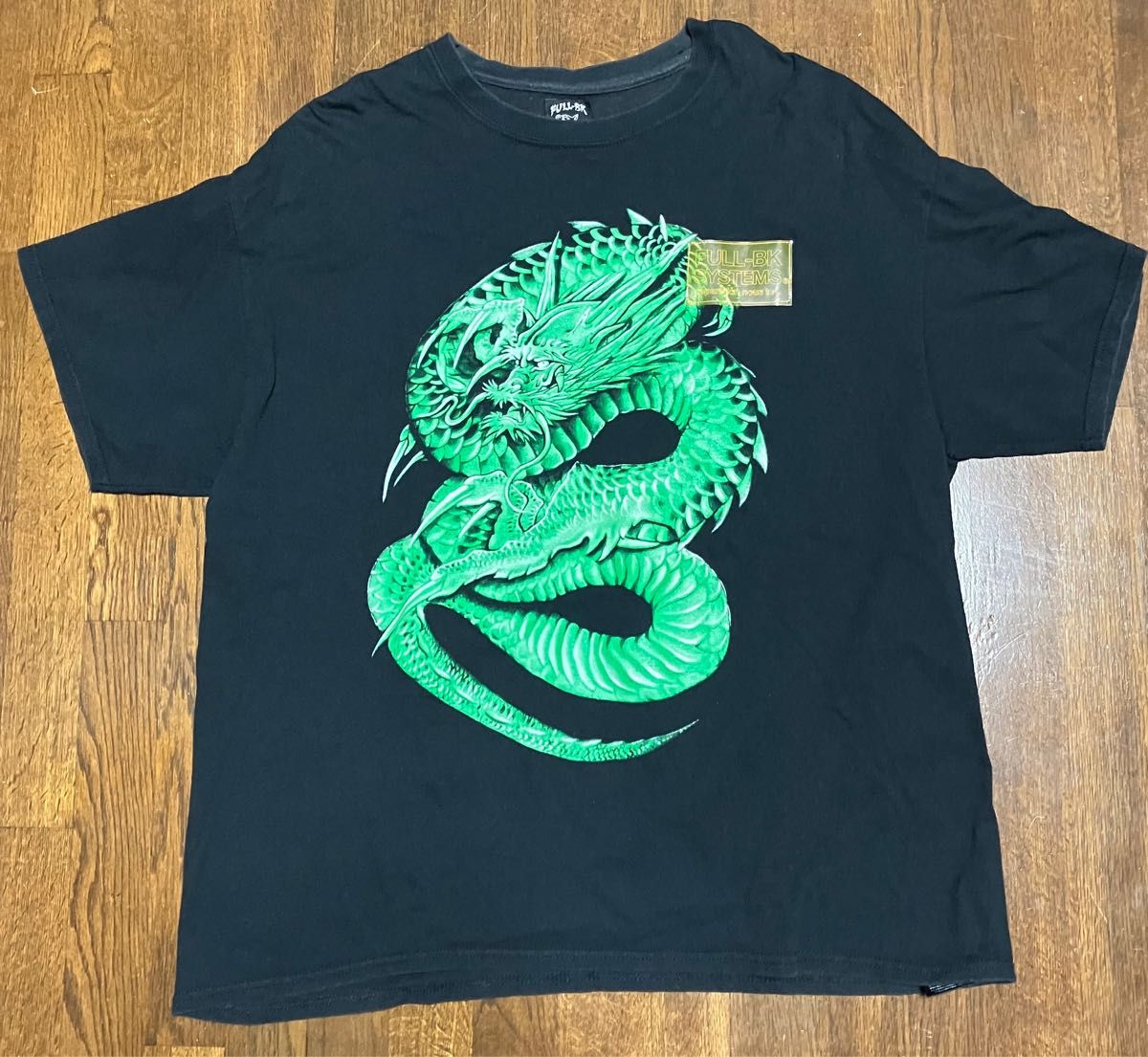 FULL-BK フルビーケー SYSTEMS 龍 半袖Tシャツ ブラック