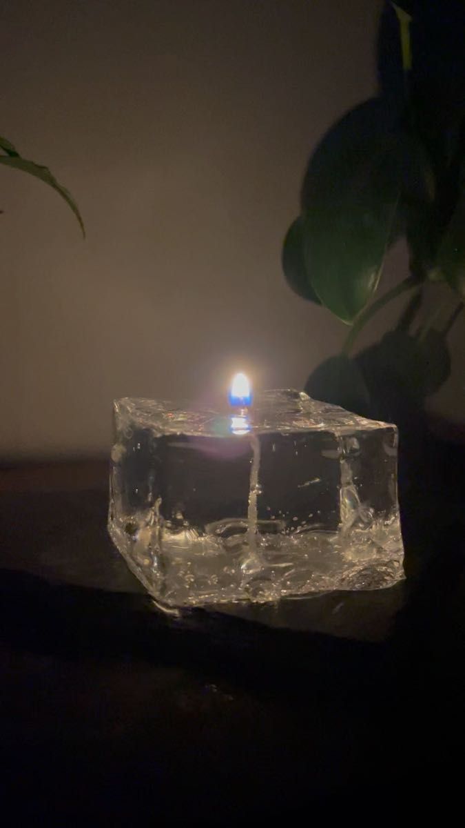 氷キャンドル　[ ICE candle ]