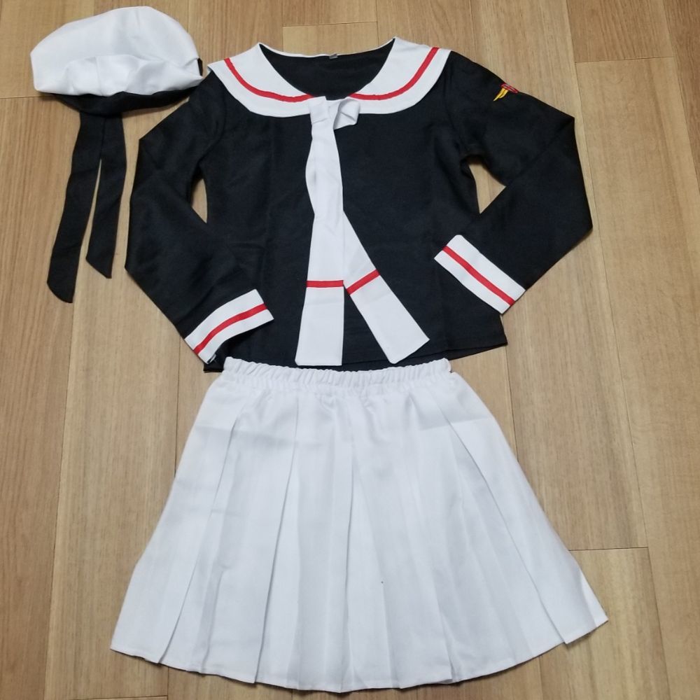 【送料無料】XLサイズ カードキャプターさくら 木之本さくら 友枝小学校制服 冬制服 コスプレ 衣装 コスチューム 仮装 イベント 学園祭