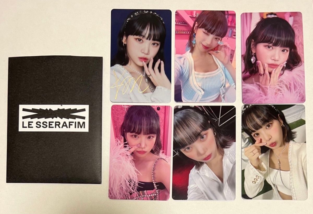 IZ ONE LE SSERAFIM チェウォン Violeta 活動期 サノク サイン会
