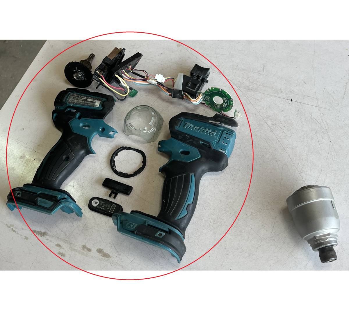 完全ジャンク品 マキタ TD147D makita 充電式 インパクトドライバ 18V