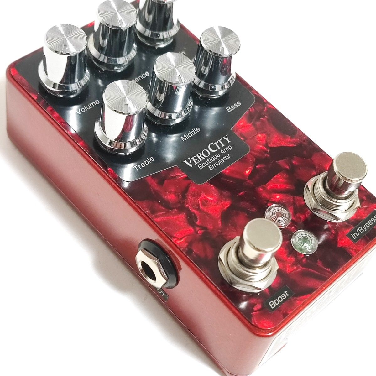 VeroCity Effects Pedals Rev.F B2 パールレッド　MESA BOOGIE　メサ・ブギー　レクチ