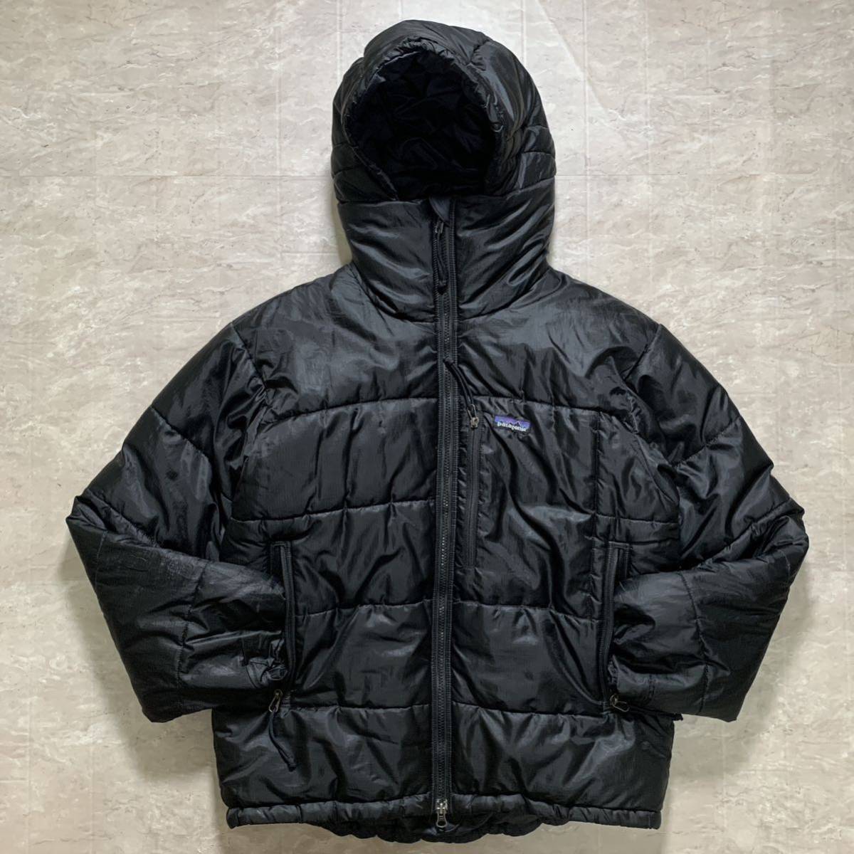 高級感 パタゴニア patagonia 2002年製 防寒服 黒 02年製 ダスパーカ