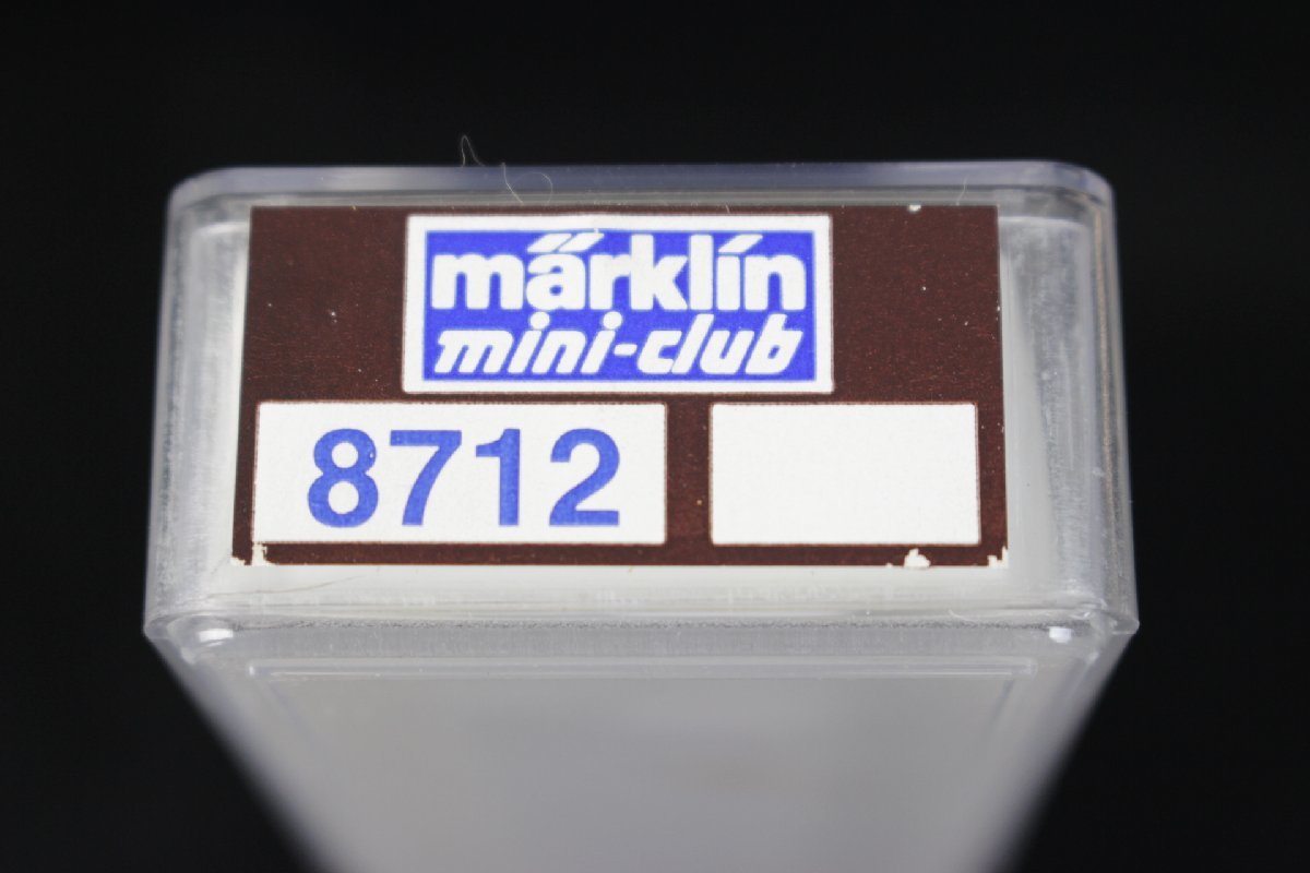 ドイツ Marklin メルクリン mini club 8712 鉄道模型 Zゲージ 箱付 収集家保管品(1) 【030050】_画像3